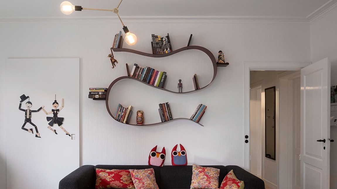 Neutral: Med hvide karme har du mange muligheder for at være kreativ med flere farver