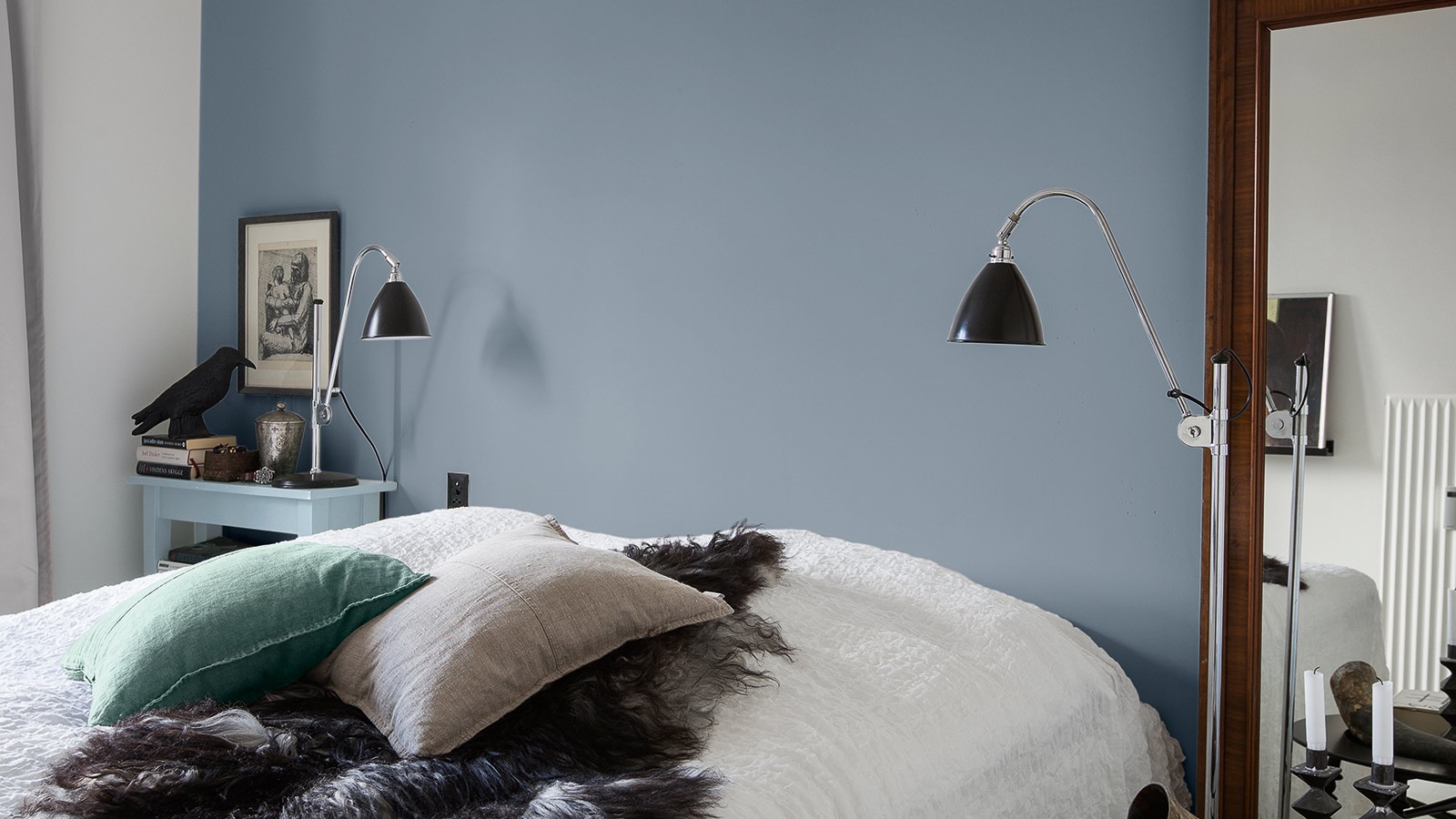 Få et let og køligt rum med "Dove Feather"