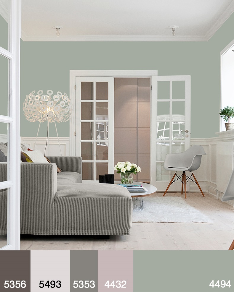 Sådan kan du bruge farverne i din stue