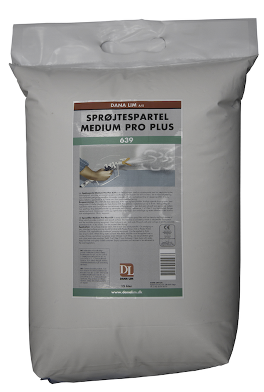 Sprøjtespartel Medium Pro Plus 639